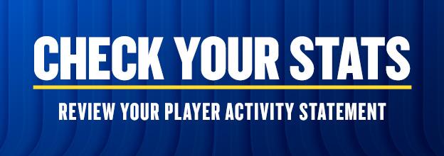 Promotion 7 of 8, Check your stats and stay on top of your game with the FanDuel Player Activity Statement!