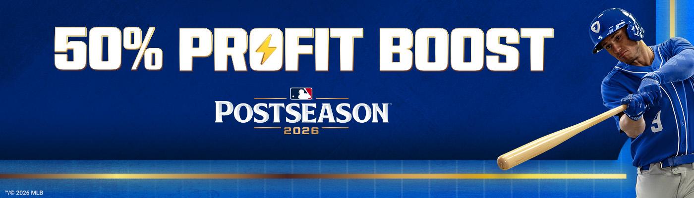 Get a 50% Profit Boost Token to use on ANY wager for any MLB Playoff ...