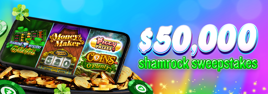 Earn 1 entry for every $25 you play on eligible St. Paddy's Day Slot Games. Play now through 3/17 for your chance to win! Earn 1 entry for every $25 you play on eligible St. Paddy's Day Slot Games. Play now through 3/17 for your chance to win!