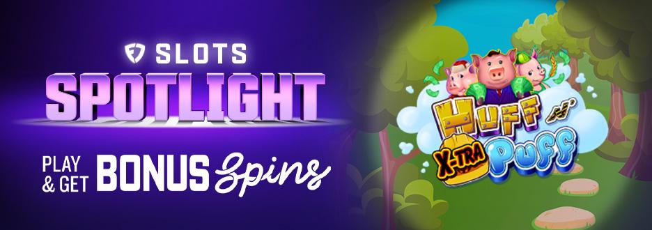 Opt in and bet $50+ on Huff N Xtra Puff to get 15 Bonus Spins. Don’t wait! Offer ends 6/4