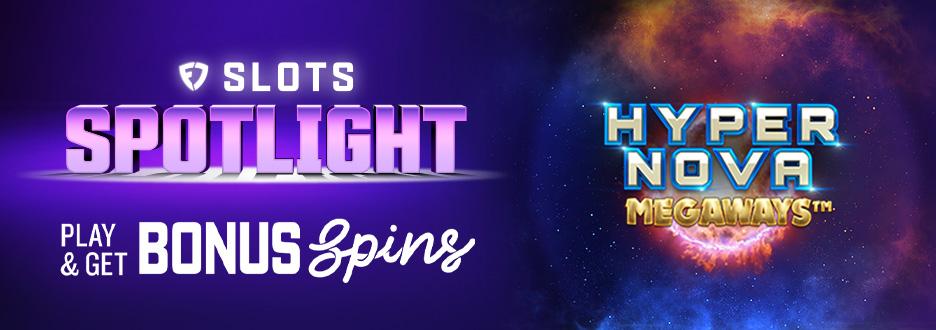 Opt in and bet $50+ on FanDuel Hypernova Megaways to get 15 Bonus Spins. Don’t wait! Offer ends 5/14