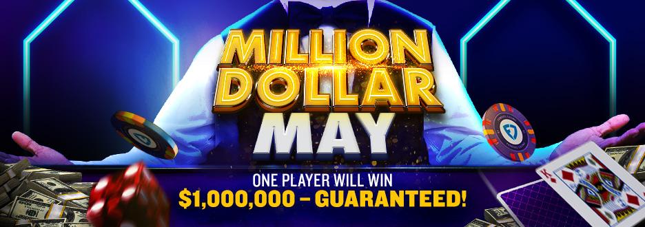 Play Evolution Live Dealer games for your chance to win $1,000,000 in CASH!