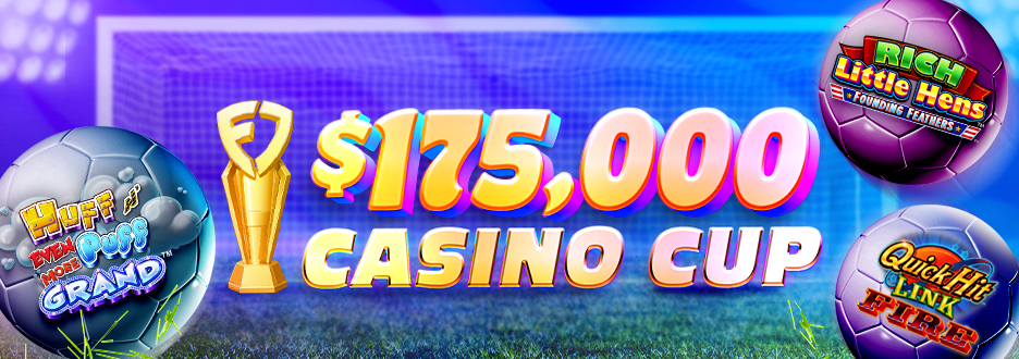 Through 7/17, play eligible slots for your chance to win Casino Bonus in three $50K weekend Leaderboard contests. Plus, earn enough points & qualify for the $25K Champions Prize Pool