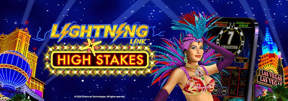 Take a trip down the strip for your chance at big wins when you play Lightning Link High Stakes – available now on FanDuel Casino! 