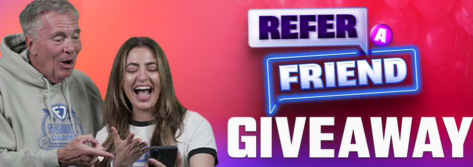 Enter for a chance to win Casino Bonus for you & a friend!