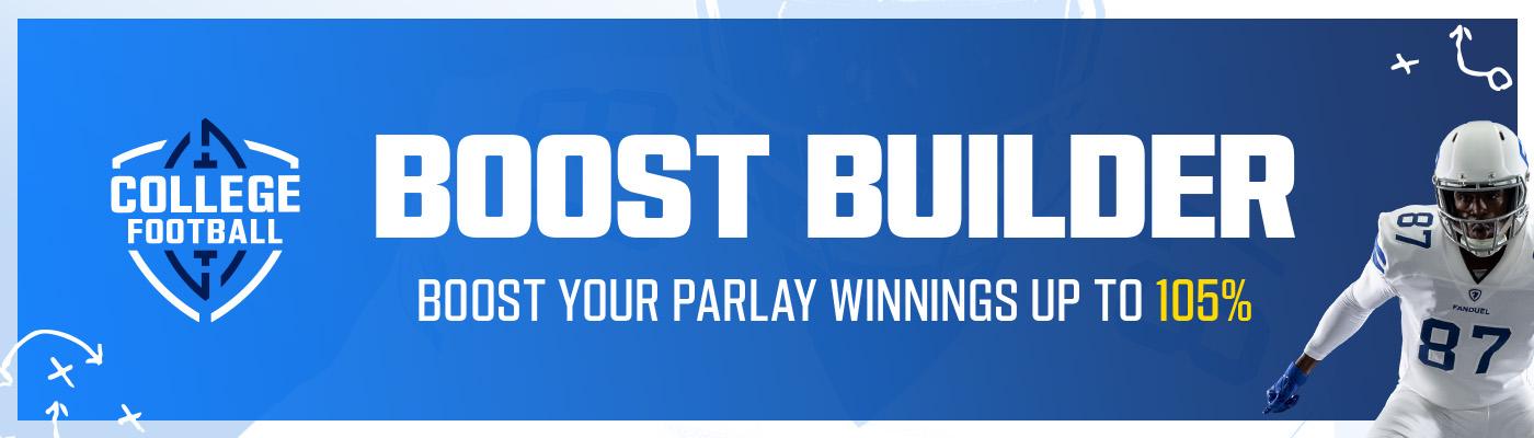 Build a 2+ Leg CFB Parlay, apply your Boost Builder Token, and get a 5% ...