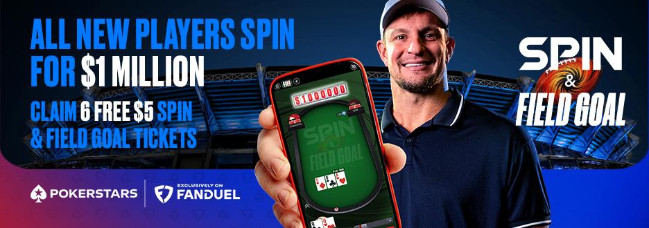Spin & Field Goal: Your chance to win $1M is here!