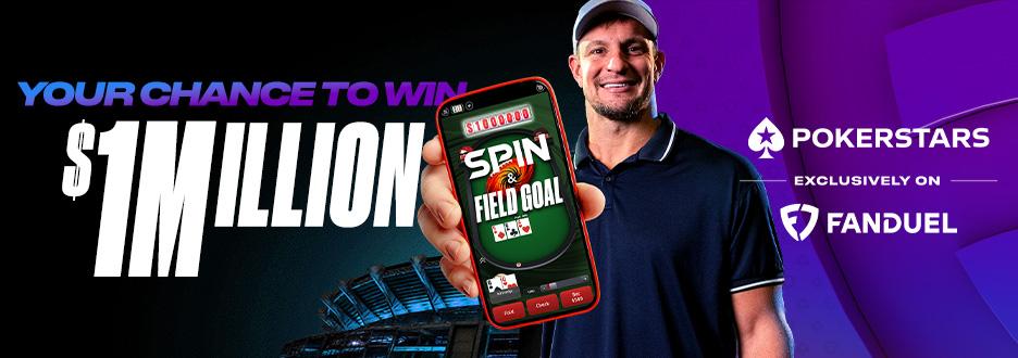 Spin & Field Goal: Your chance to win $1M is here!