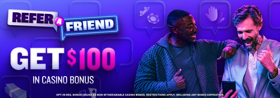 Invite your friends to join FanDuel and you’ll get $100 in Casino Bonus! Invite your friends to join FanDuel and you’ll get $100 in Casino Bonus!