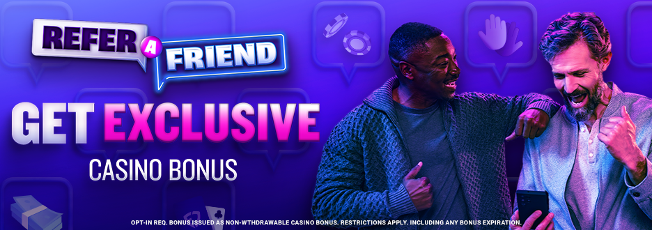 Invite your friends to join FanDuel and you’ll get an exclusive Casino Bonus!