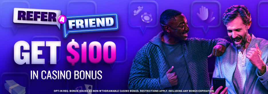 Invite your friends to join FanDuel and you’ll get $100 in Casino Bonus!