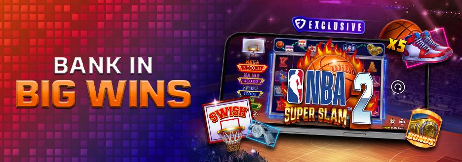 Get in the game with NBA Super Slam 2 and secure the win 🥇 – only on FanDuel Casino!
