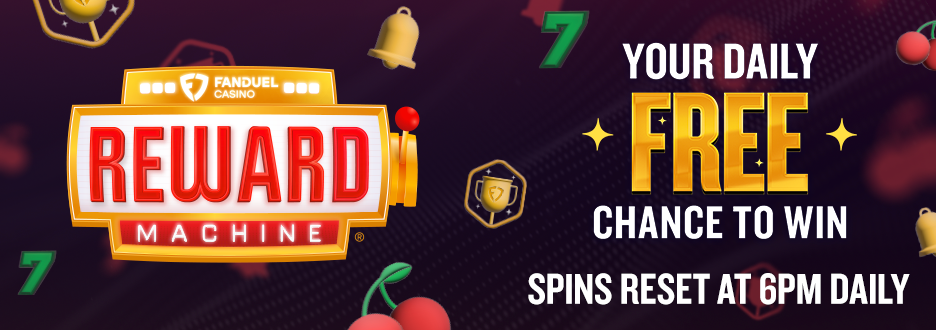 Spin your way to daily rewards 🎰 Match symbols or collect your way to bigger wins — play the Reward Machine everyday on FanDuel Casino!