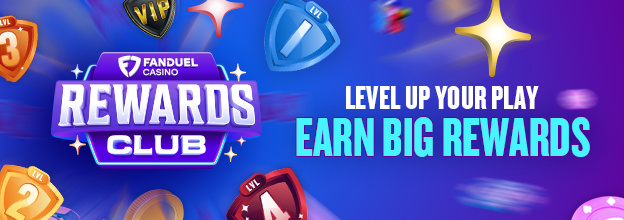 Get rewarded for your everyday play. The more you play, the better the rewards — Only on FanDuel Casino!