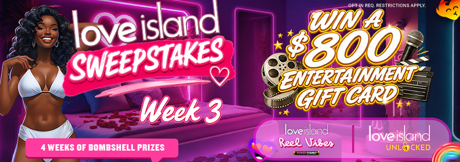 Opt-in now and wager on slots to enter a sweepstakes for a chance to win a $800 Ticketmaster e-Gift card!