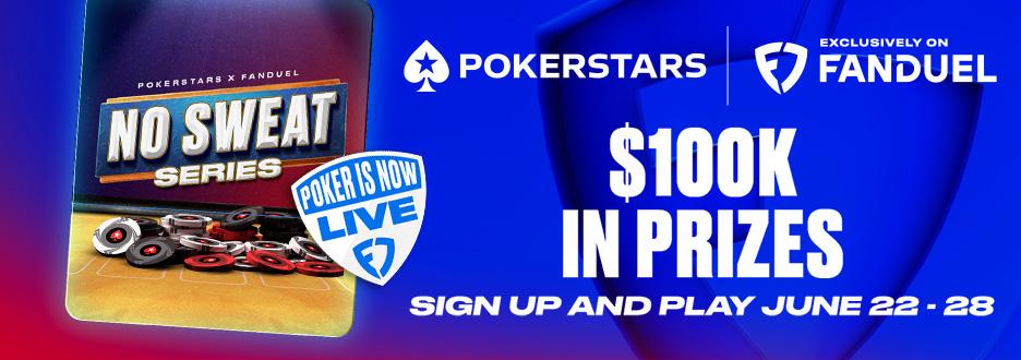 Play for a share of $100,000 in prizes in the No Sweat Series running June 22-28. Just click and play!