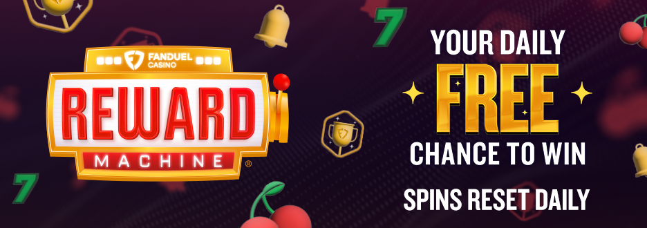 Spin your way to daily rewards 🎰 Match symbols or collect your way to bigger wins — play the Reward Machine everyday on FanDuel Casino!