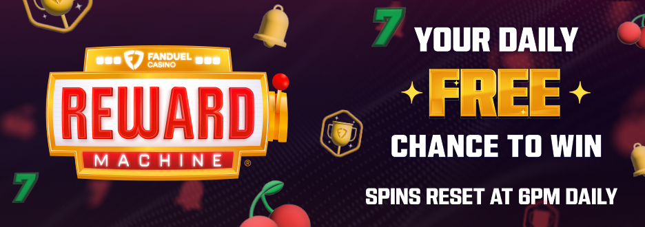 Spin your way to daily rewards 🎰 Match symbols or collect your way to bigger wins — play the Reward Machine everyday on FanDuel Casino!