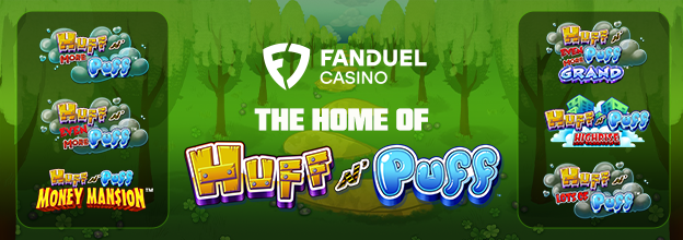 Welcome to the Home of Huff N’ Puff 🐺 Huff, puff, and play your way to exciting wins in The Wolf Den 🏗️ — now on FanDuel Casino!